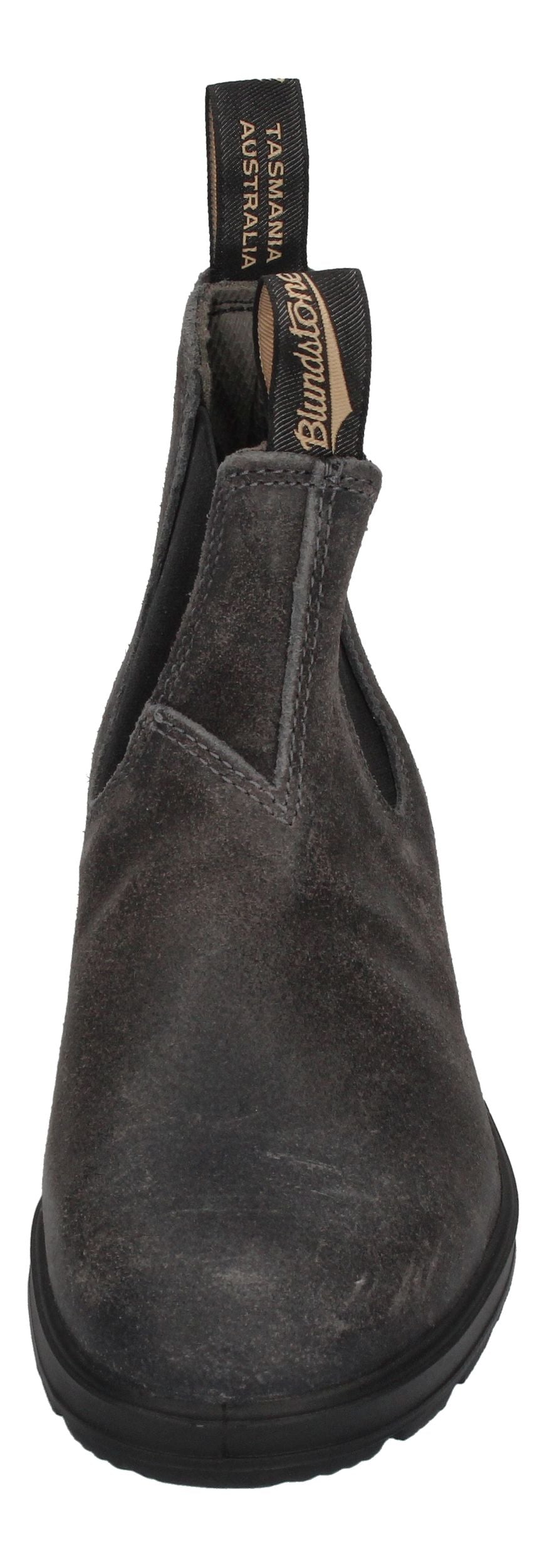 BLUNDSTONE Boots Original 500 Series 1910 steel grey wax suede