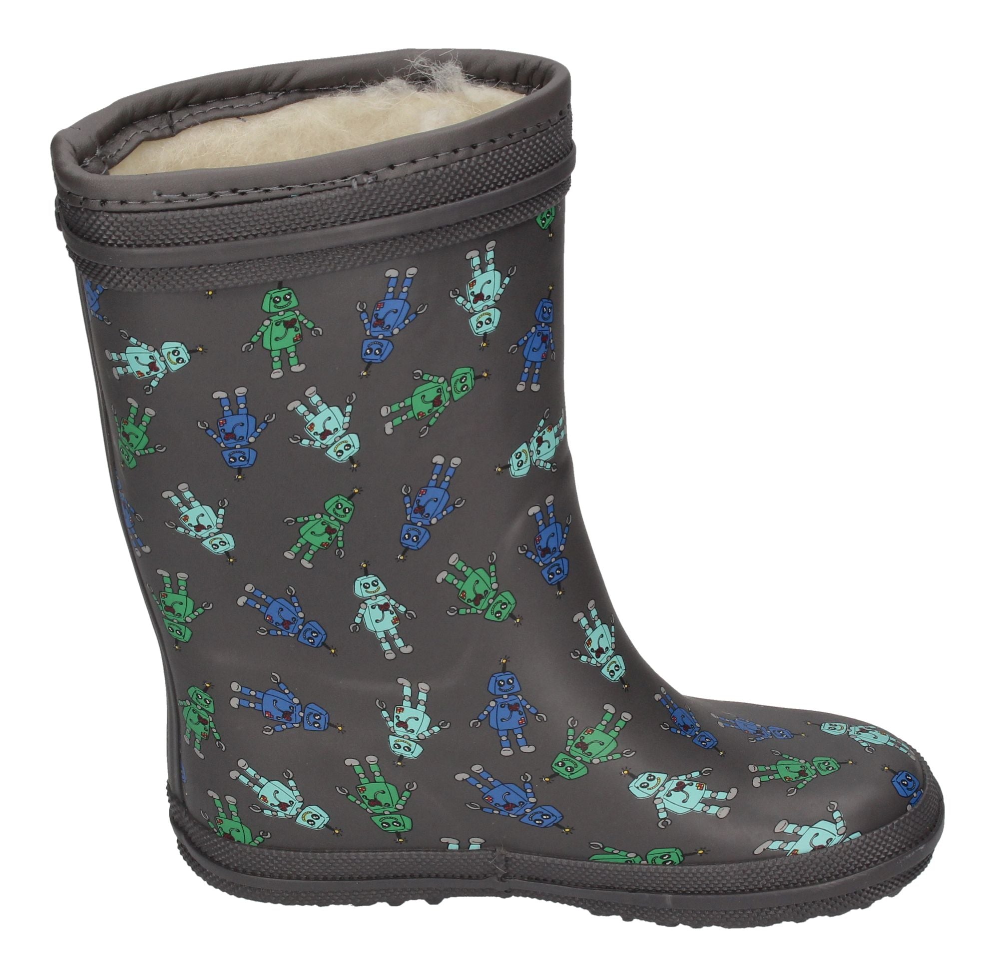 BUNDGAARD Kinder TWEEN WARM RUBBER BOOT BG401032 Robots-3