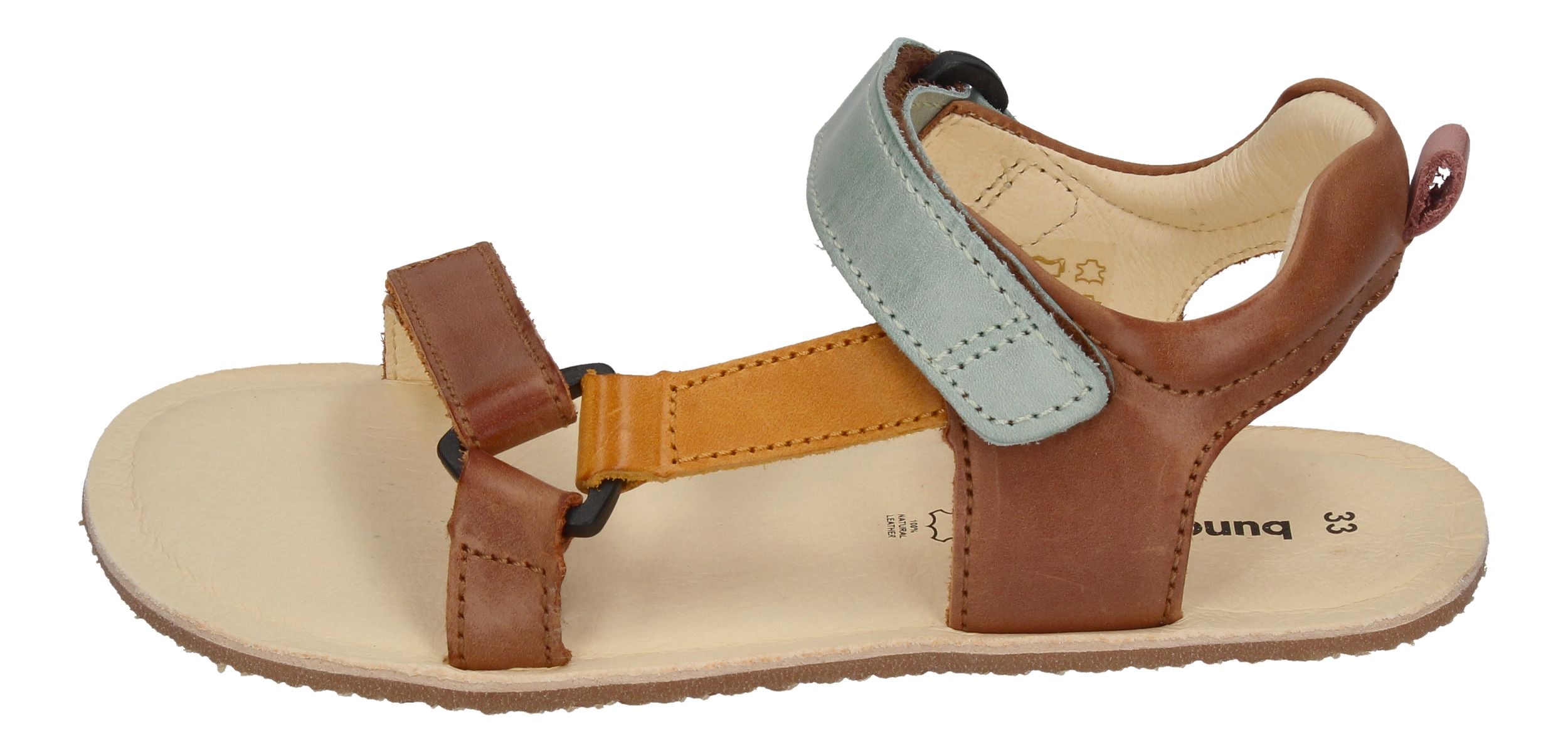 BUNDGAARD Teenager Barefoot Sandalen SKYE BG202200 tan-1