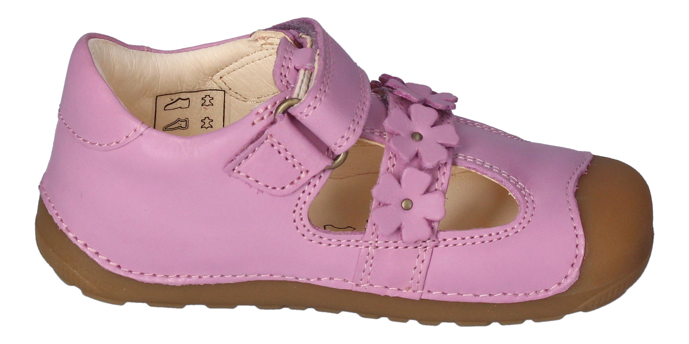 BUNDGAARD Kinderschuhe PETIT SUMMER FLOWER 202174 rose-3