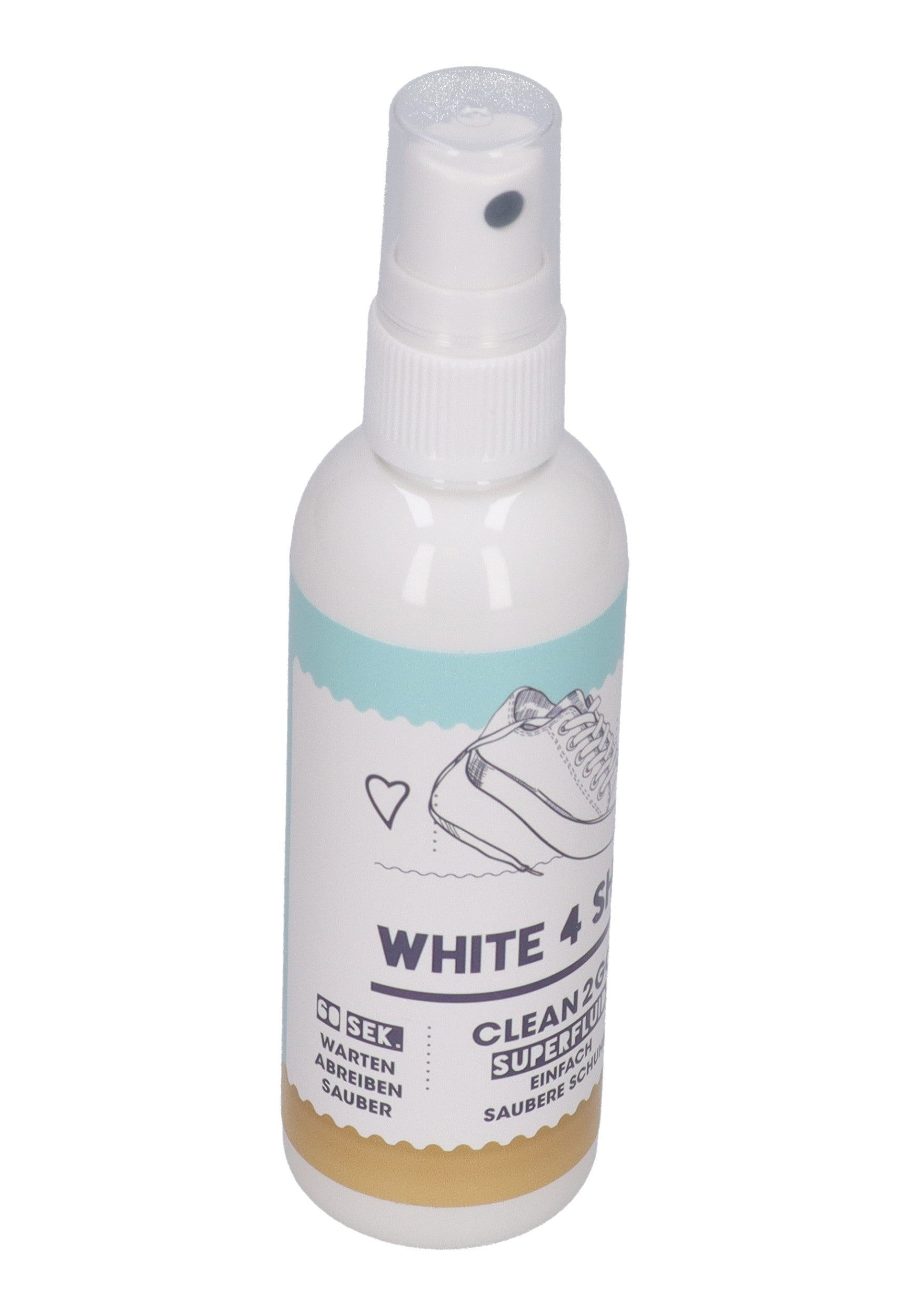 Clean2Go WHITE 4 SHOES Superfluid Easy Reiniger für Sneakers