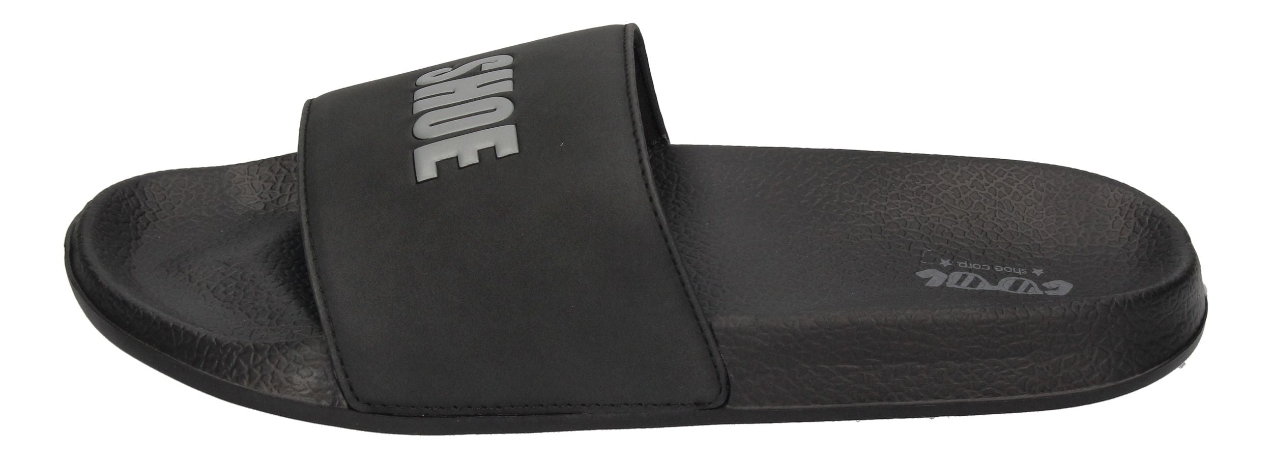 COOL SHOE Herrenschuhe Schlappe FLUX - black gray-1