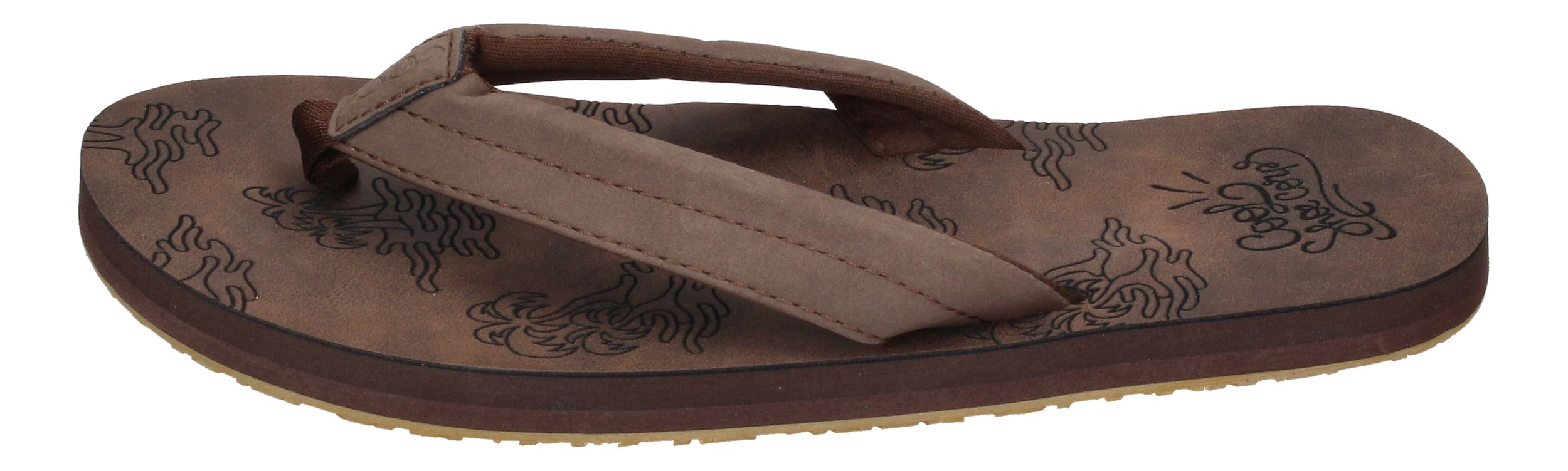 COOL SHOE Herrenschuhe Zehentrenner COOL TROPIC - chestnut-1
