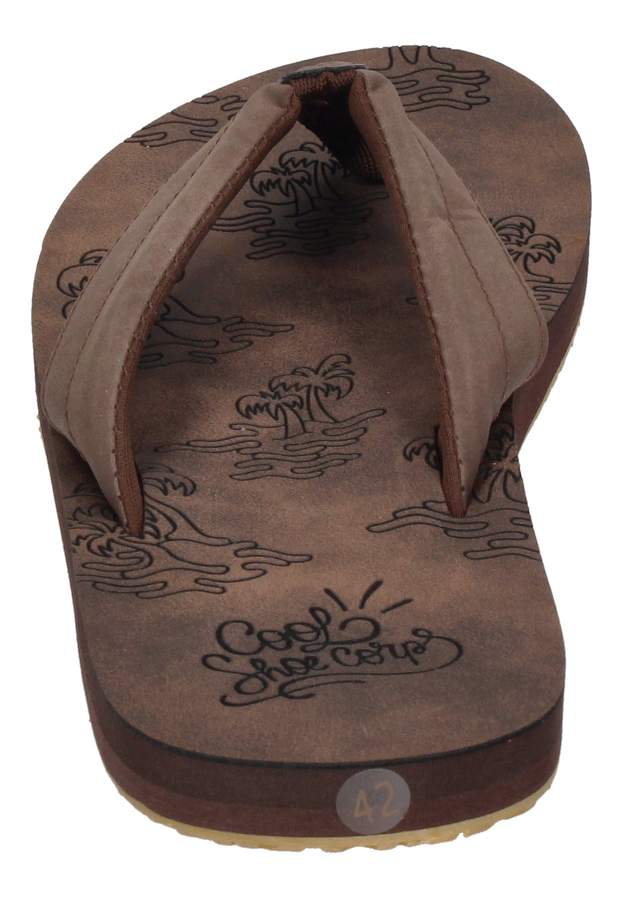 COOL SHOE Herrenschuhe Zehentrenner COOL TROPIC - chestnut-4