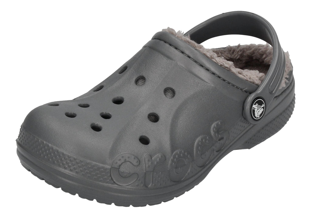 CROCS Kids - BAYA LINED CLOG KIDS charcoal-0