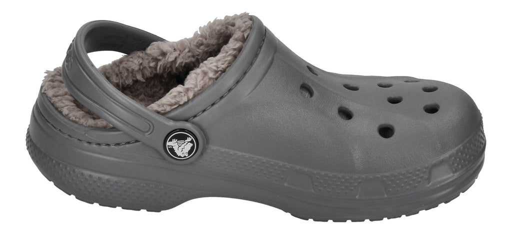 CROCS Kids - BAYA LINED CLOG KIDS charcoal-3