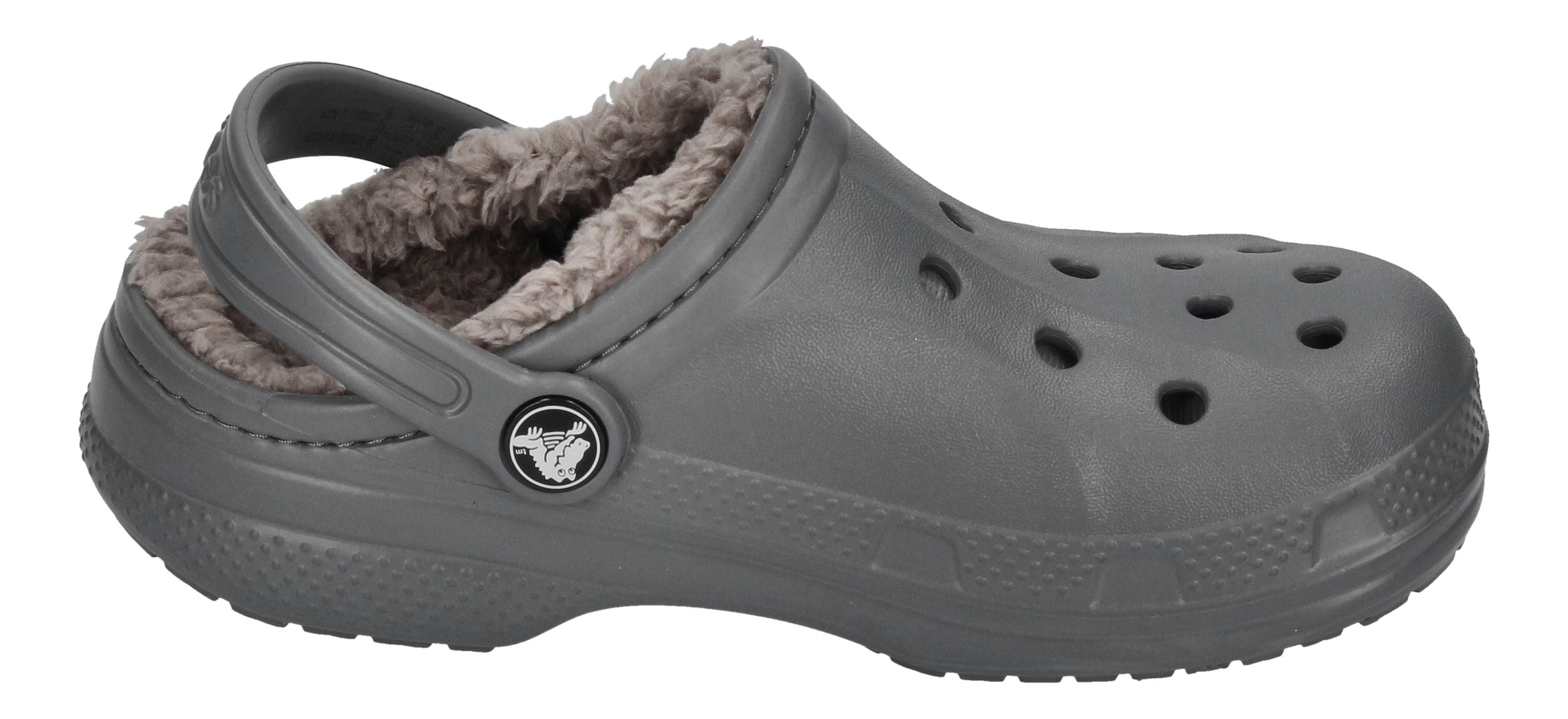 CROCS Kids - BAYA LINED CLOG KIDS charcoal-3