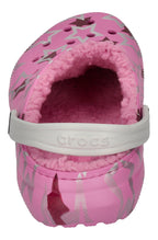 CROCS CLASSIC LINED DISCO DANCE PARTY CLOG KIDS taffy -4