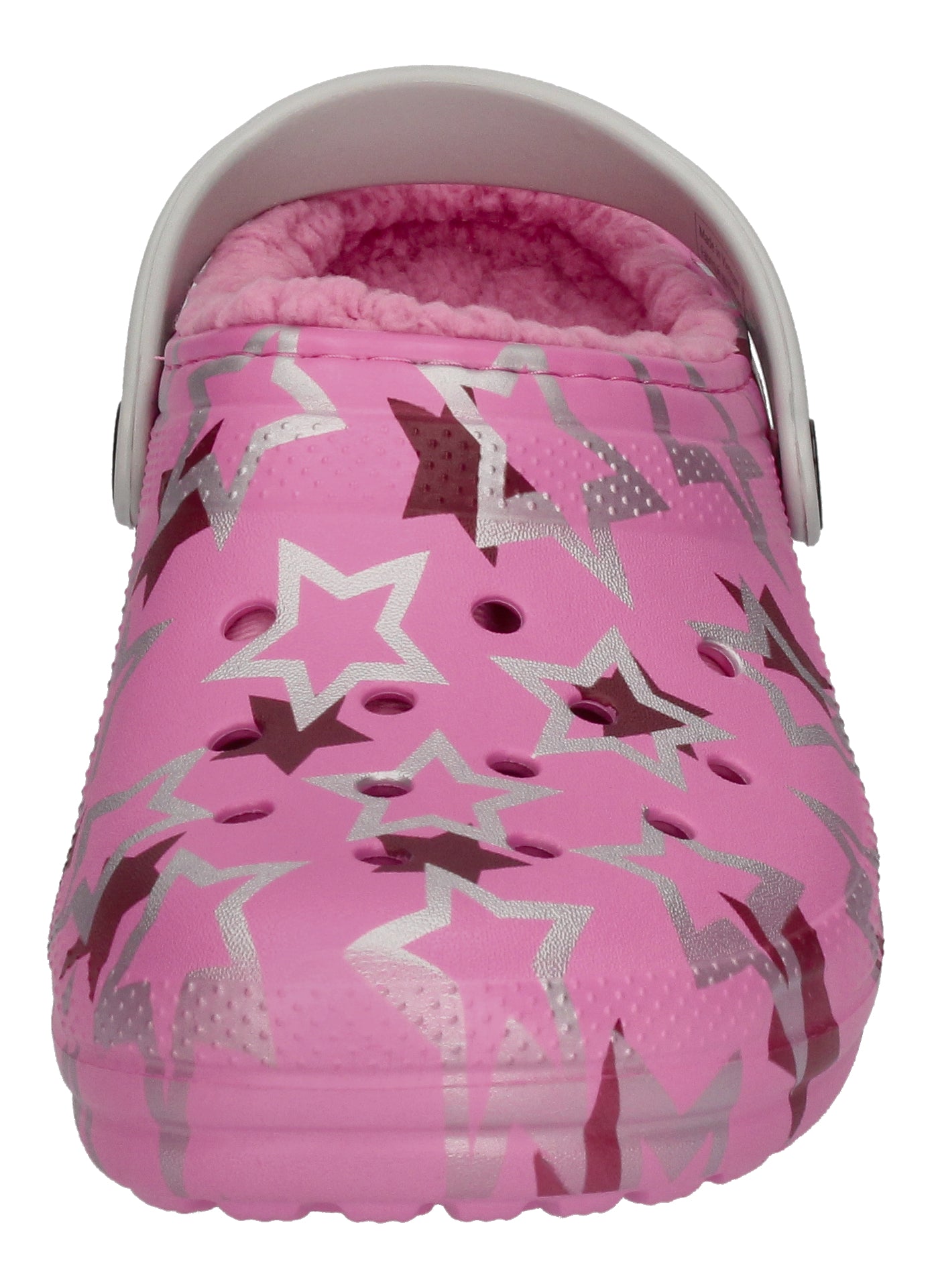 CROCS CLASSIC LINED DISCO DANCE PARTY CLOG KIDS taffy -2