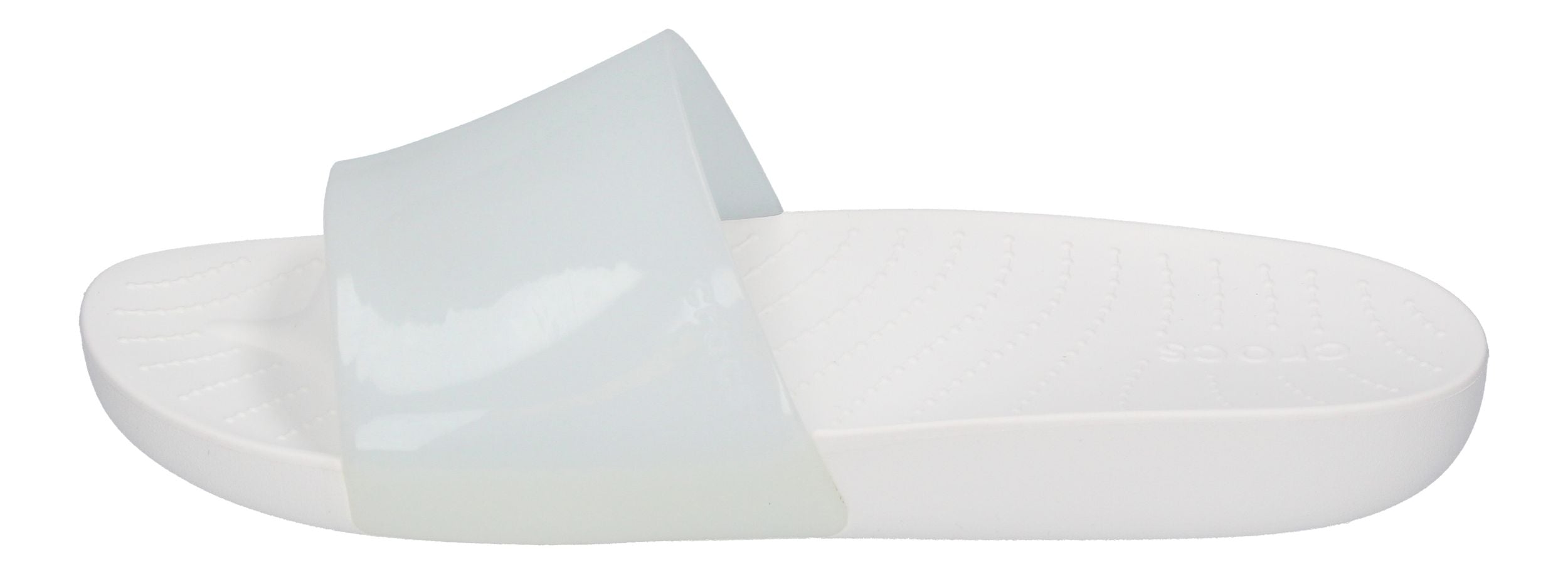 CROCS Damen - SPLASH GLOSSY SLIDE 208538 - white