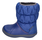 CROCS Kids - Stiefel WINTER PUFF BOOT - cerulean blue light grey-1