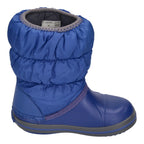 CROCS Kids - Stiefel WINTER PUFF BOOT - cerulean blue light grey-3