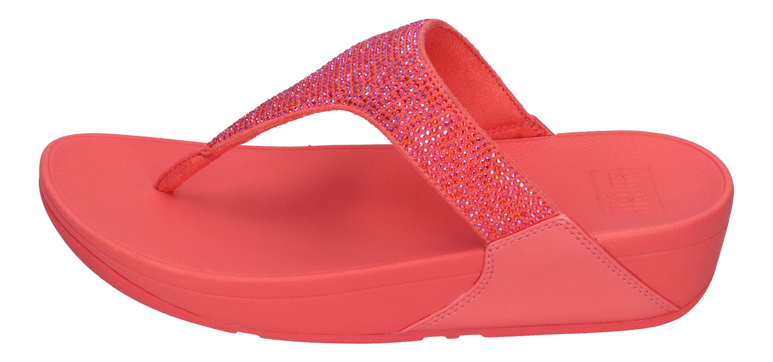 FITFLOP Zehentrenner LULU CRYSTAL TOE POST EC5 rosy coral
