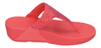 FITFLOP Zehentrenner LULU CRYSTAL TOE POST EC5 rosy coral