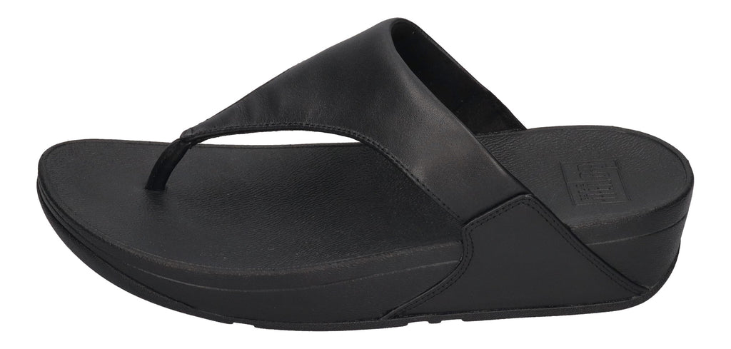 FITFLOP Zehentrenner LULU LEATHER TOE POST black