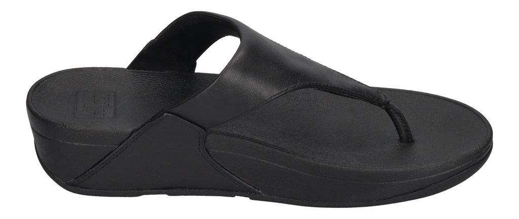 FITFLOP Zehentrenner LULU LEATHER TOE POST black