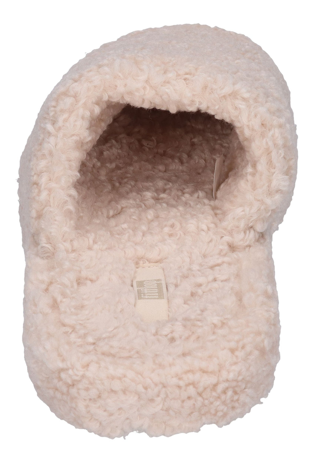 FITFLOP - iQUSHION D-LUXE PADDED TEDDY SLIPPER - milk ice