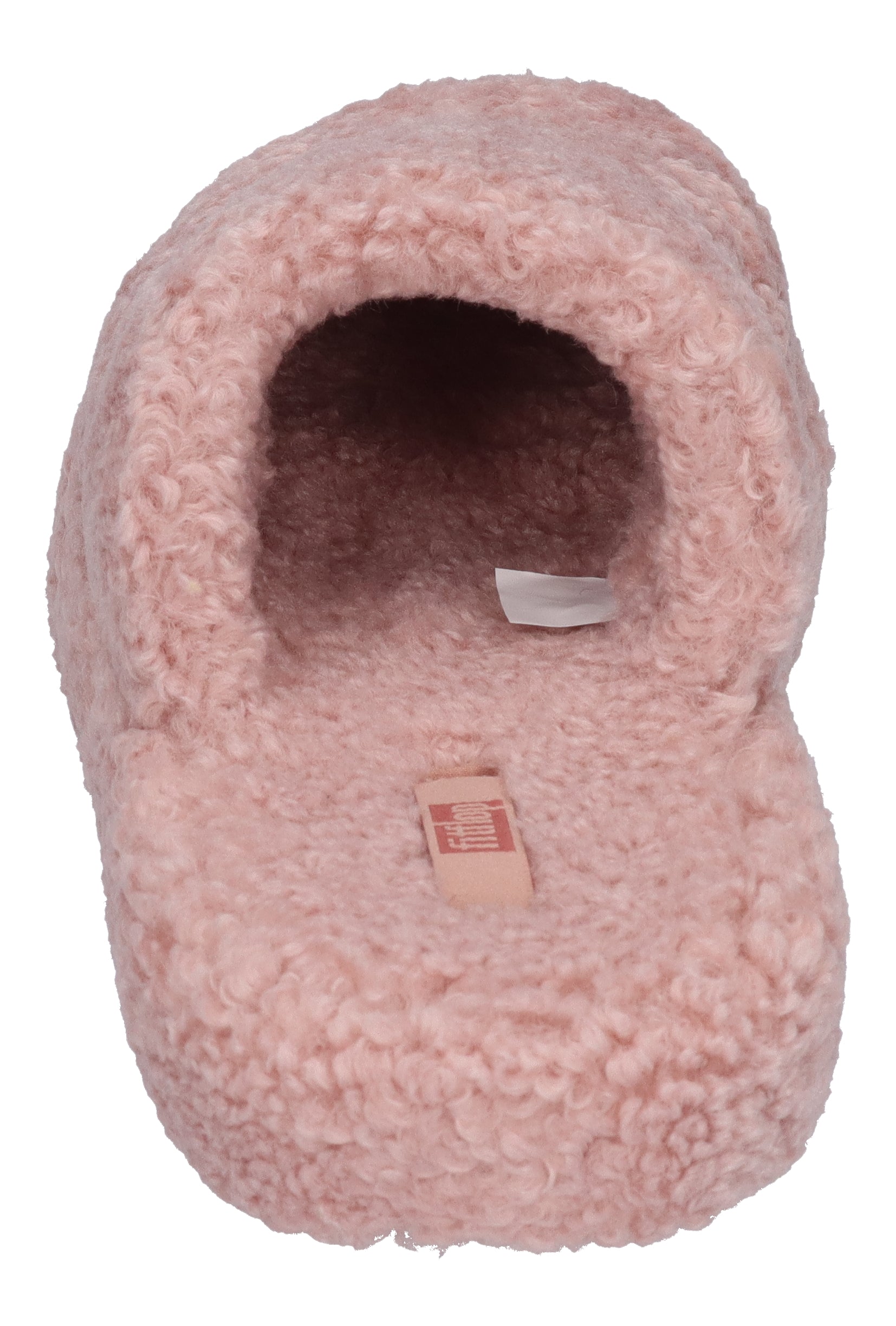 FITFLOP - iQUSHION D-LUXE PADDED TEDDY SLIPPER - dusty pink