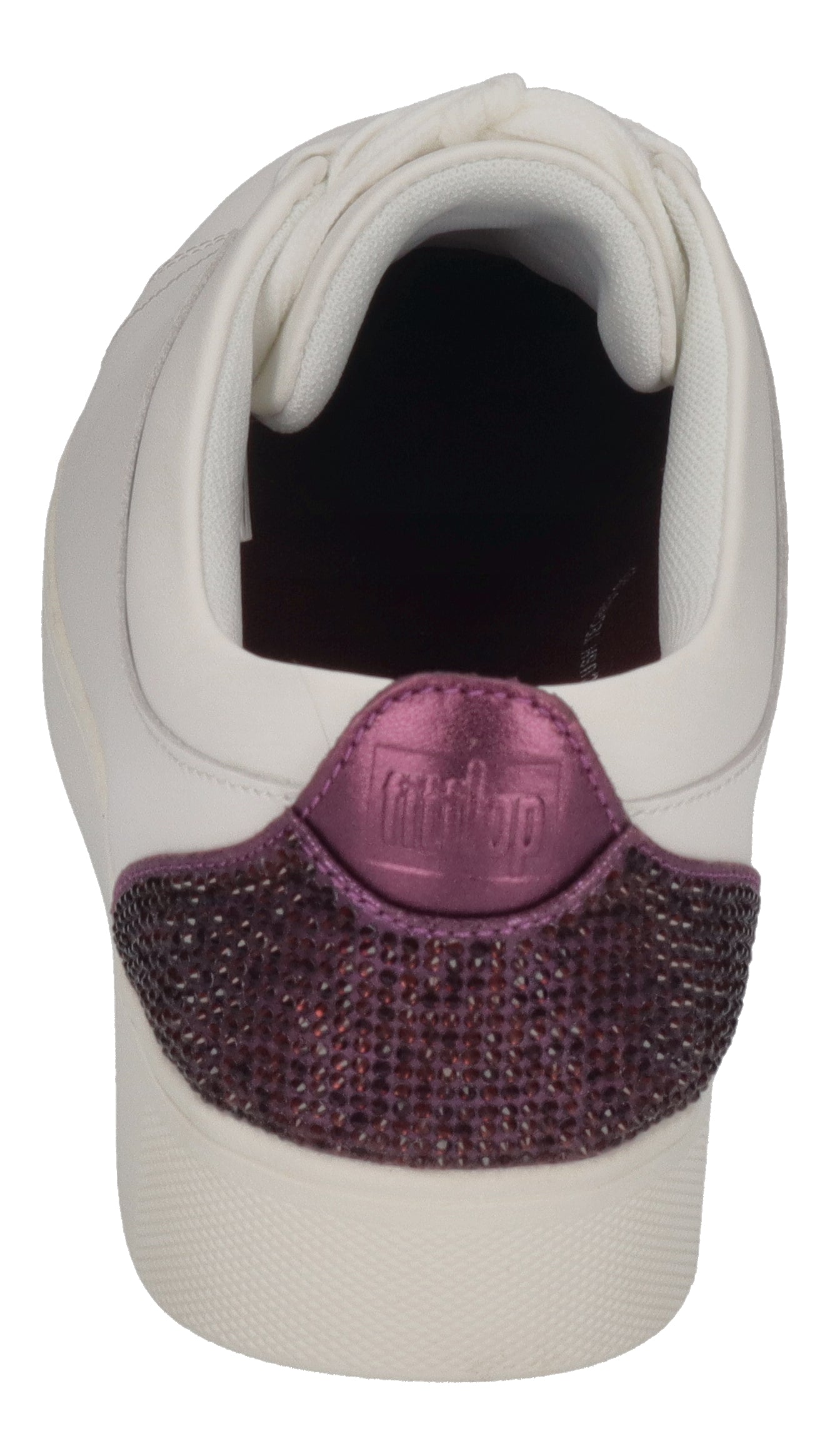 FITFLOP Sneakers RALLY CRYSTAL BACKTAB - white mauve