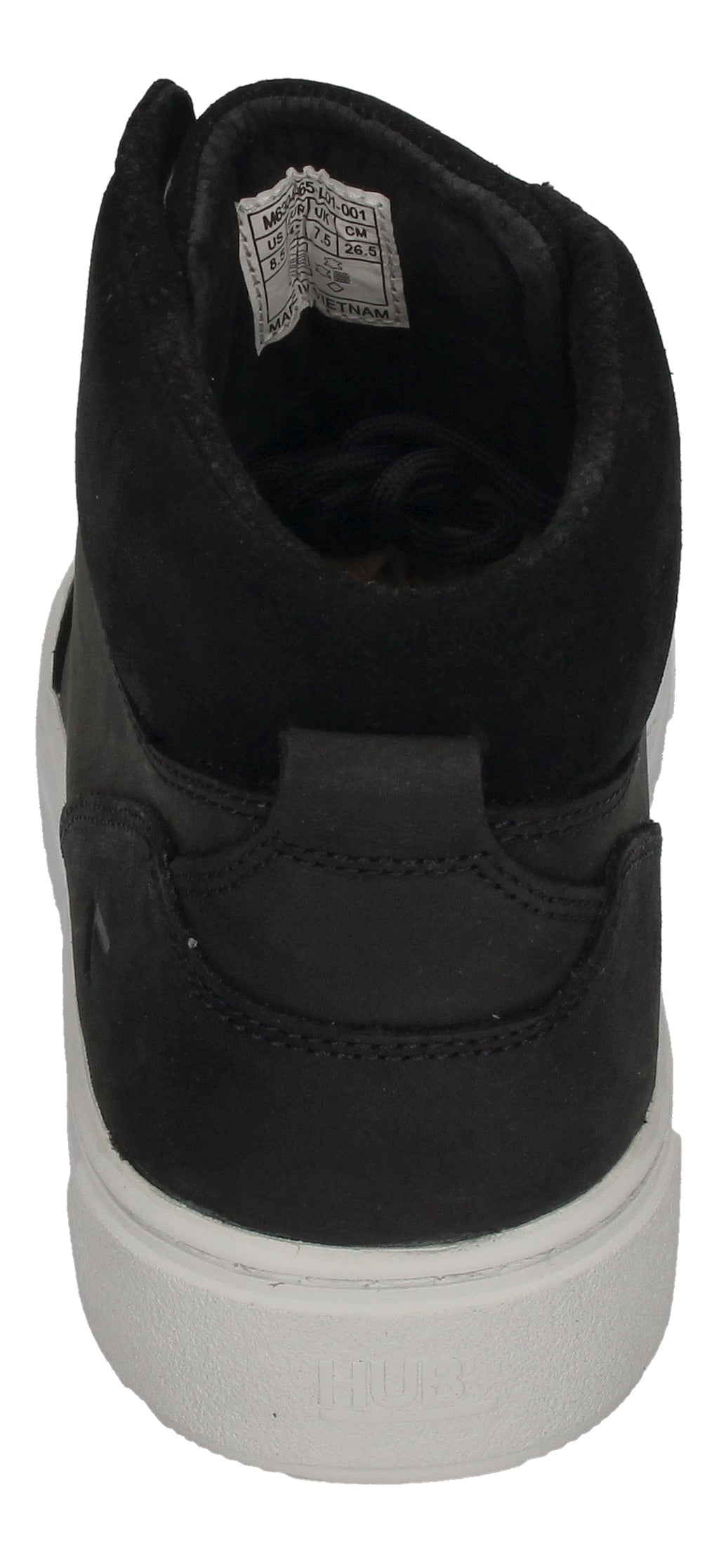HUB FOOTWEAR Sneakers - DUNDEE L65 black white-4