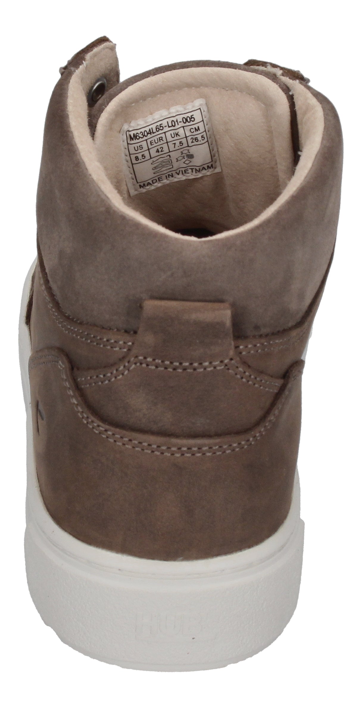 HUB FOOTWEAR Sneakers - DUNDEE L65 grey white-4
