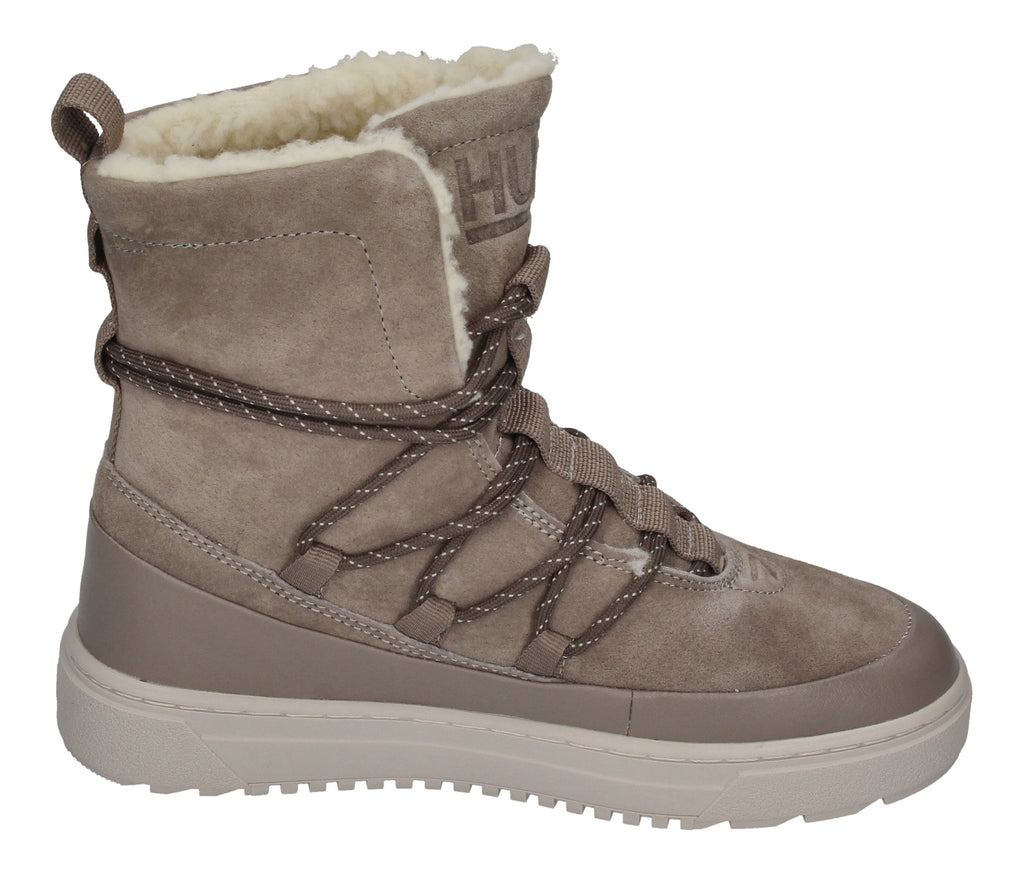 HUB FOOTWEAR Damen Booties LUNA N39 dark taupe bone-3