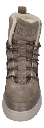 HUB FOOTWEAR Damen Booties LUNA N39 dark taupe bone-2