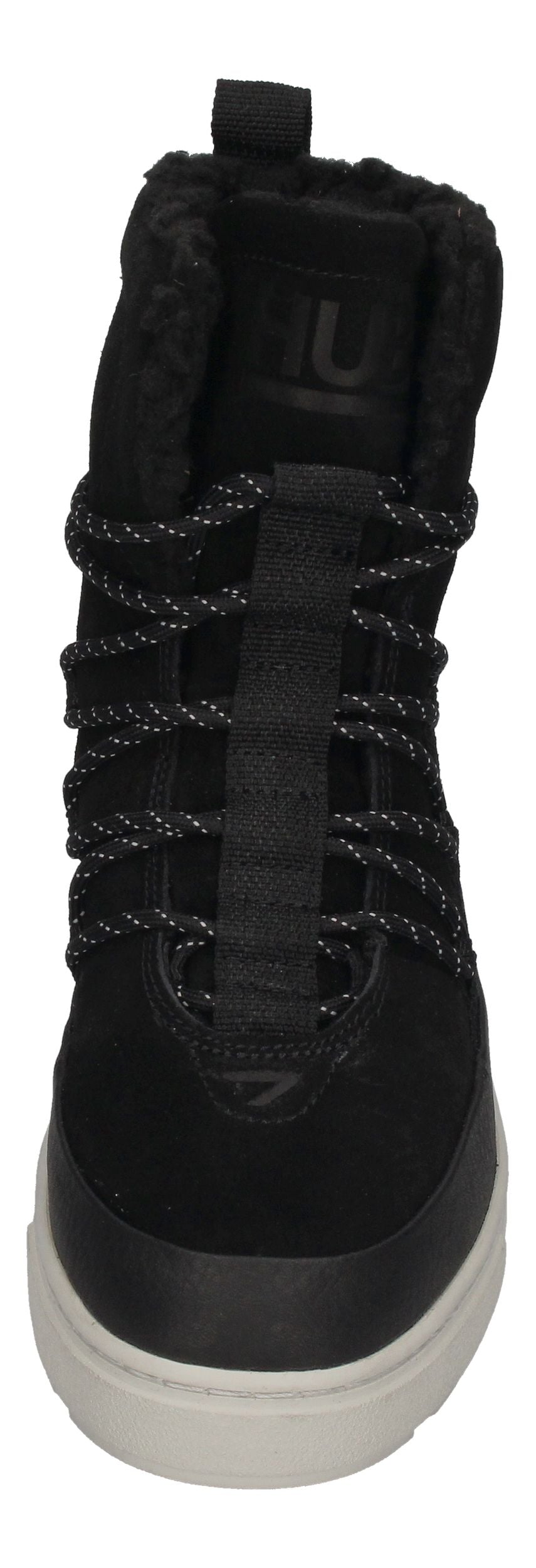 HUB FOOTWEAR Damen Booties LUNA S49 black off white-2