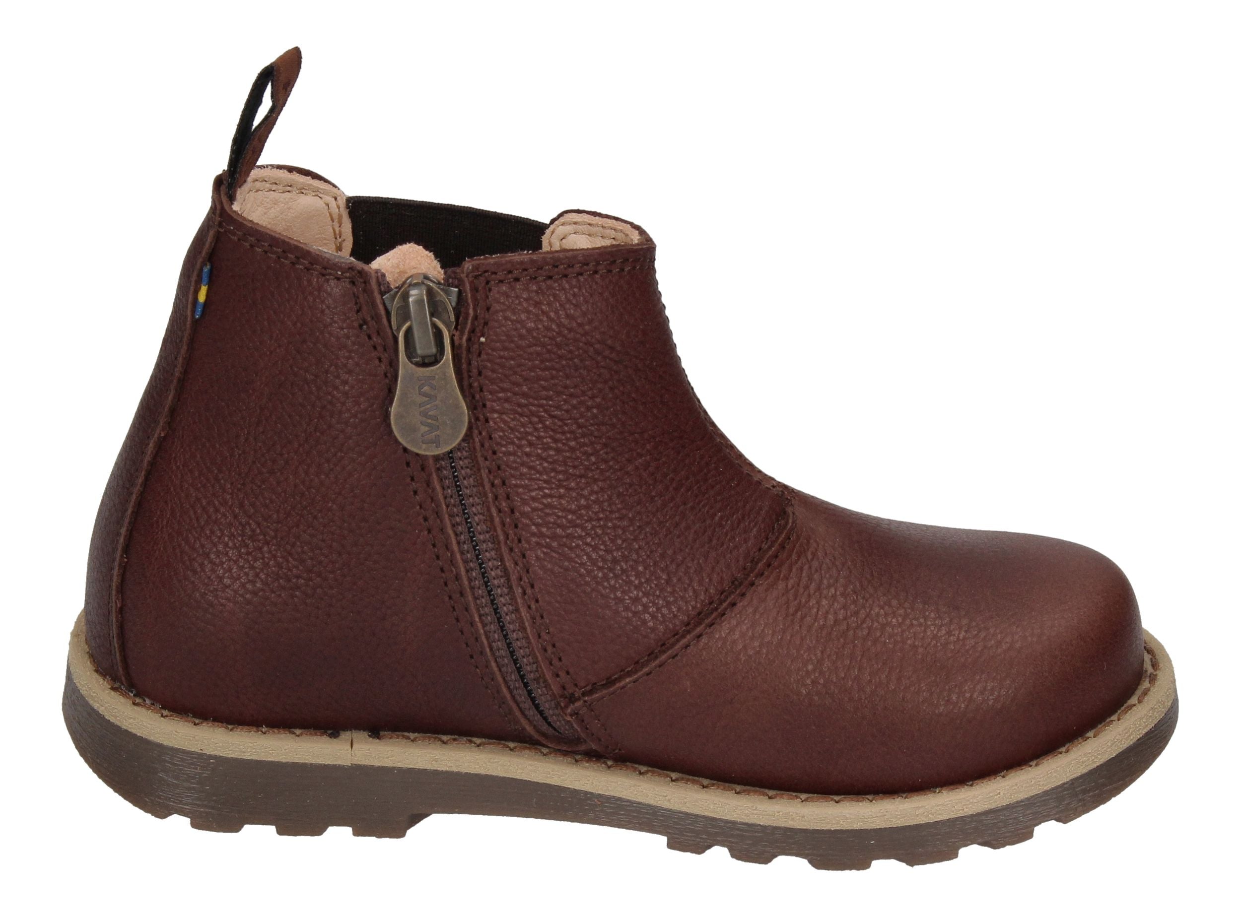KAVAT Kinderschuhe - Chelsea Boots NYMÖLLA EP dark brown-3