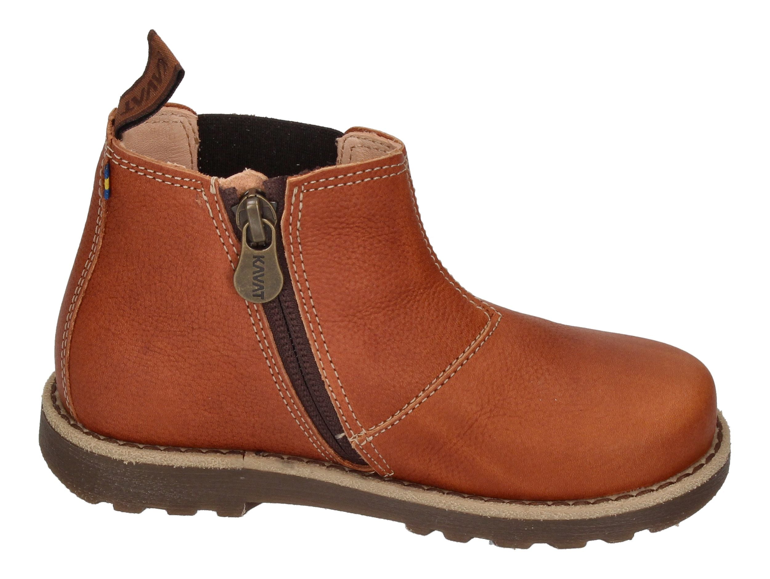 KAVAT Kinderschuhe - Chelsea Boots NYMÖLLA EP light brown-3