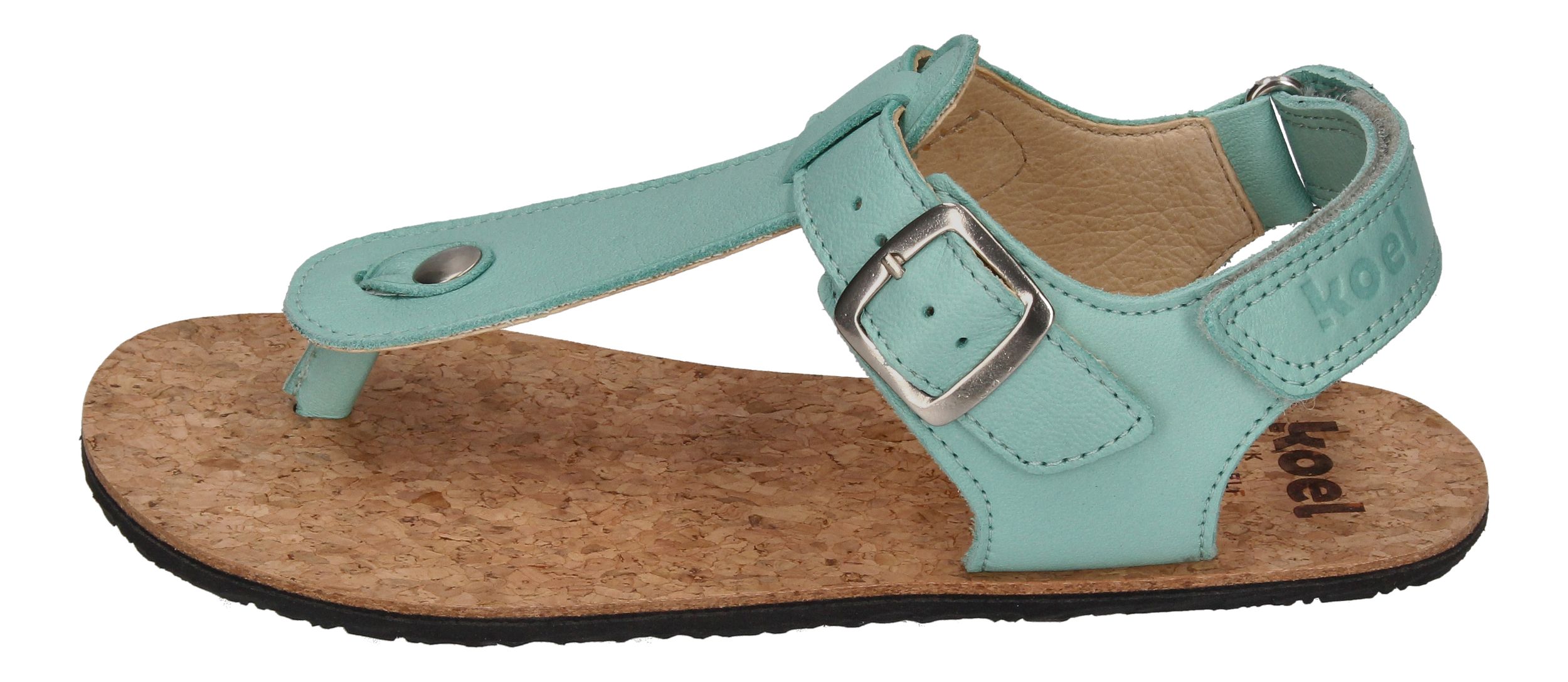 KOEL Barefoot - Kinder Sandalen - ABRIANA NAPPA aqua-1