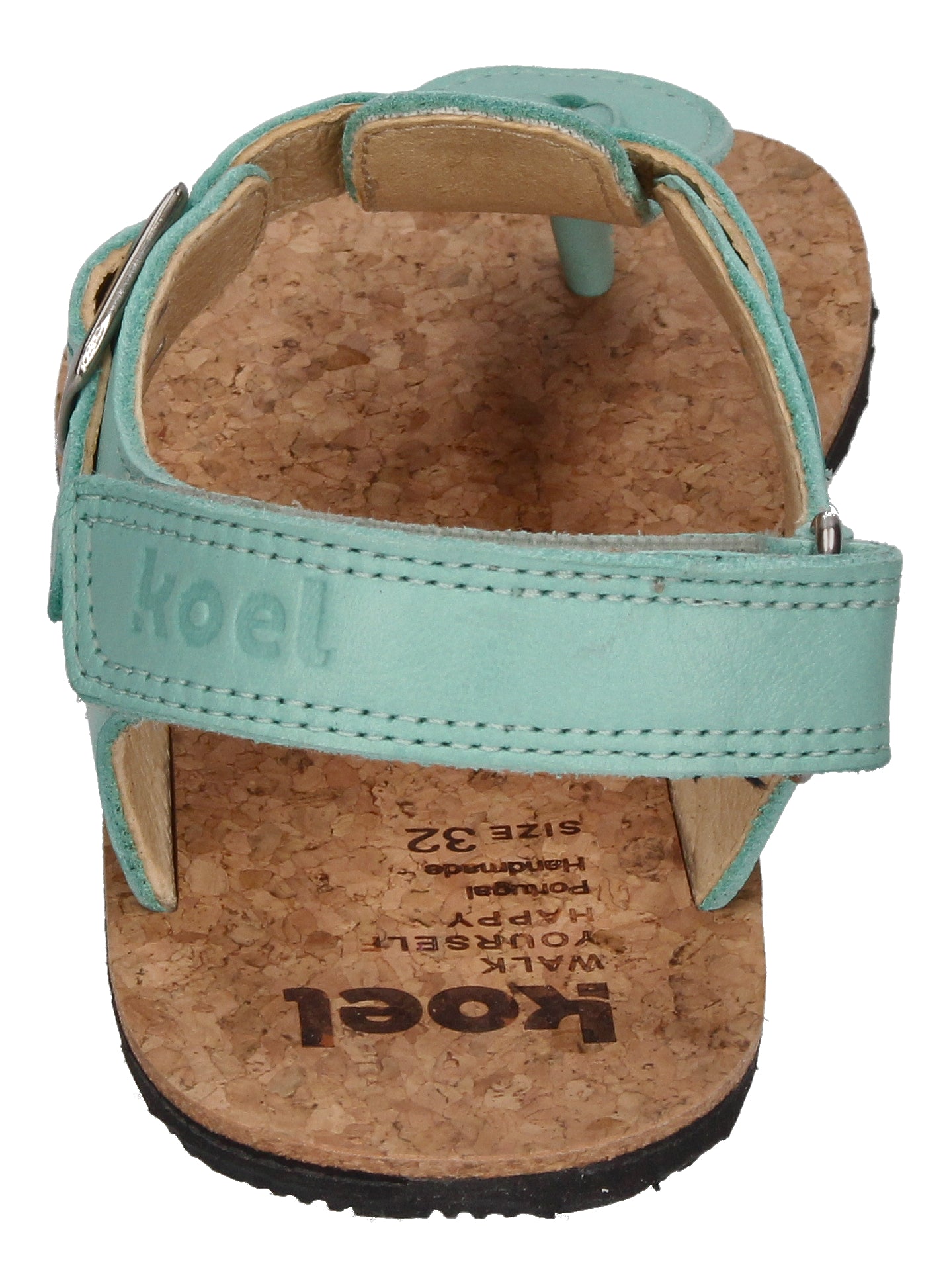 KOEL Barefoot - Kinder Sandalen - ABRIANA NAPPA aqua-4
