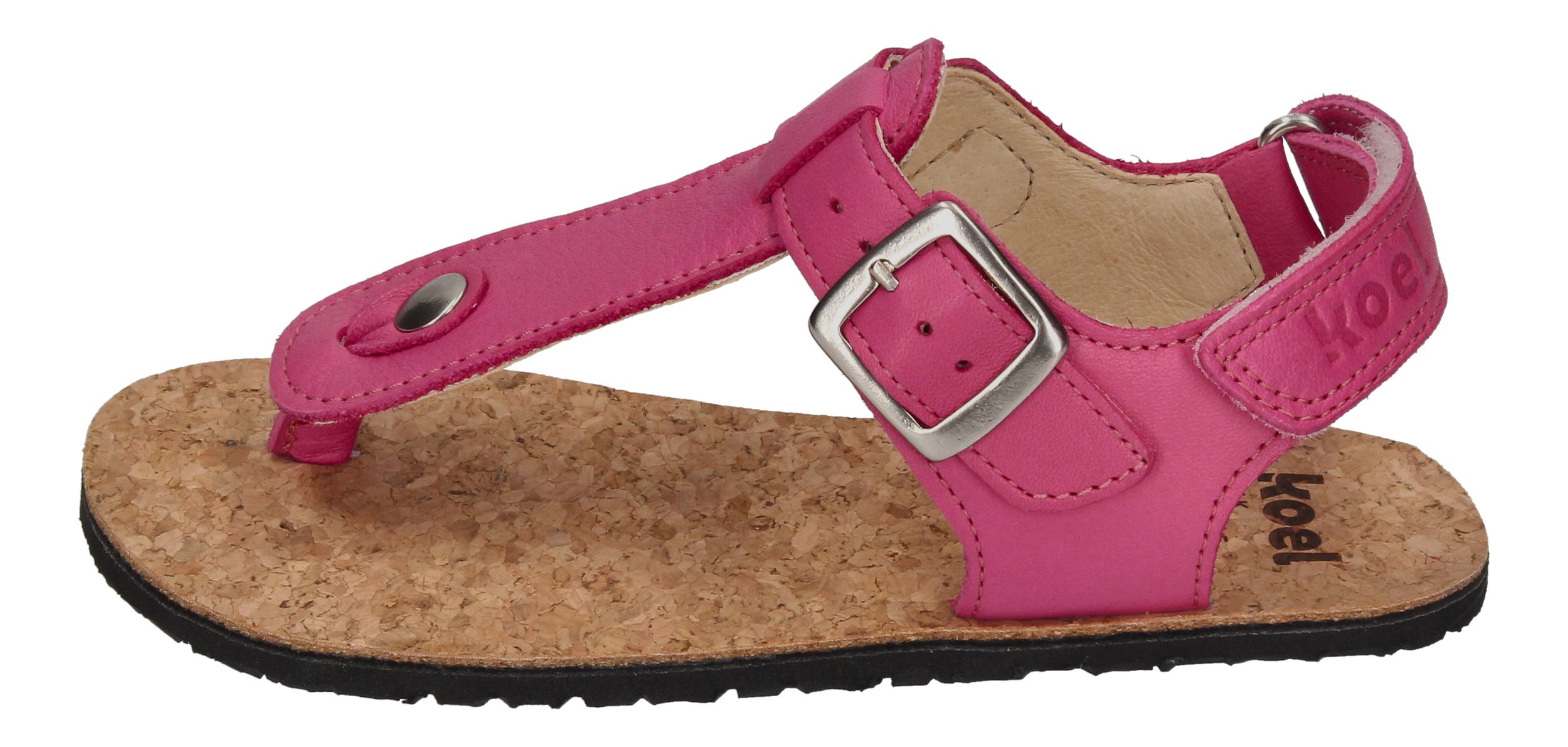 KOEL Barefoot - Kinder Sandalen - ABRIANA NAPPA fuchsia-1