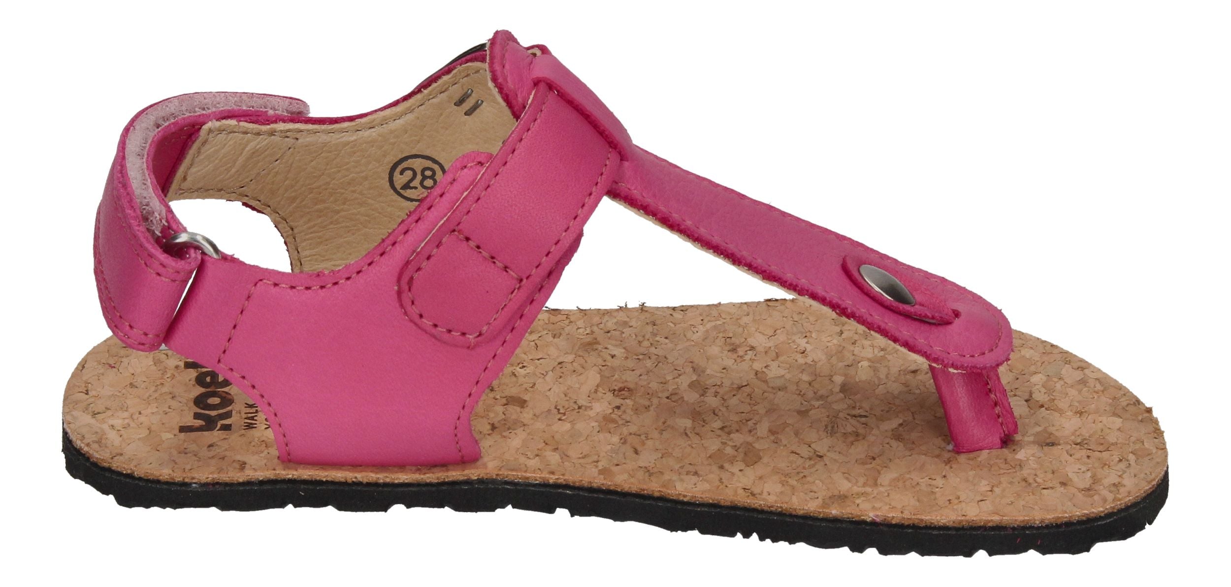 KOEL Barefoot - Kinder Sandalen - ABRIANA NAPPA fuchsia-3