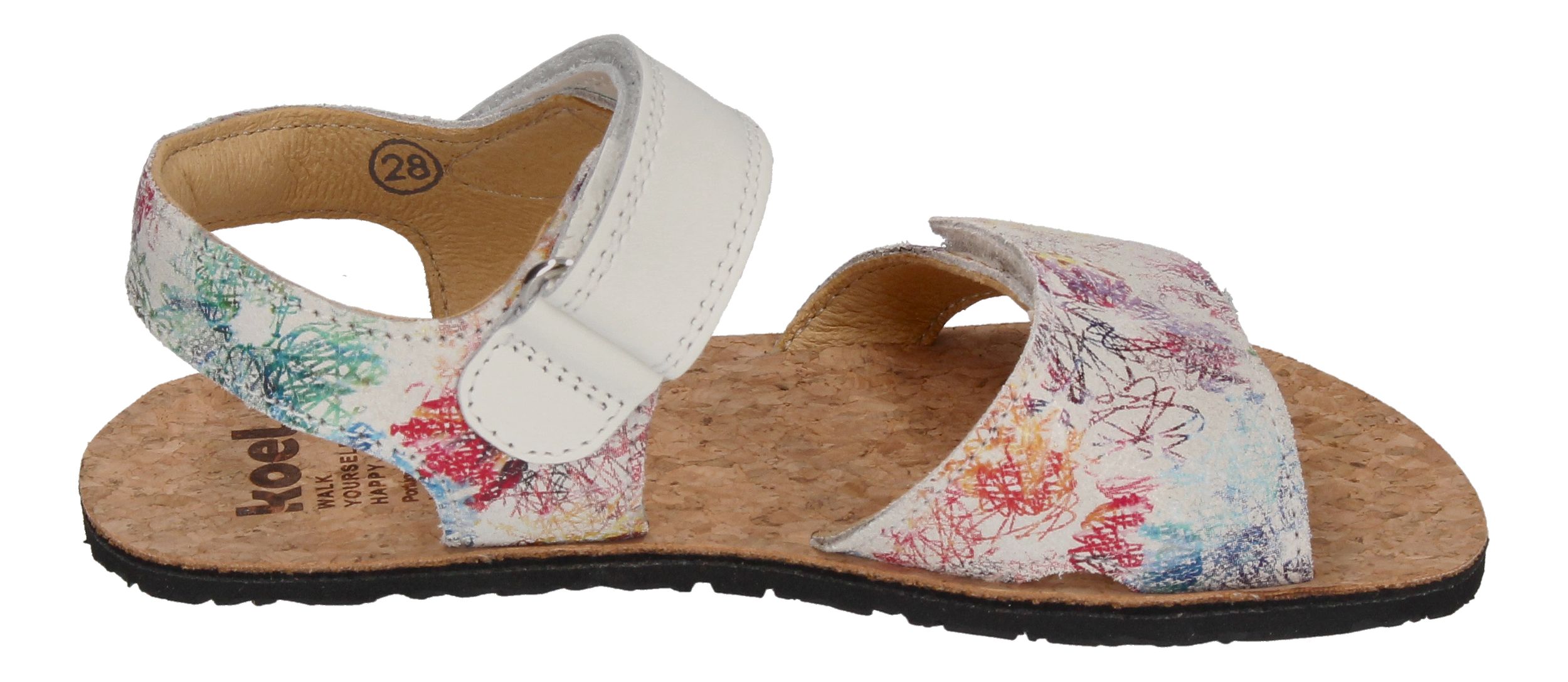 KOEL Barefoot - Kinder Sandalen - ASHLEY FANTASIE white-3