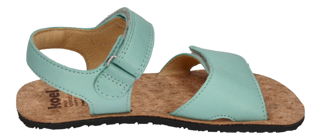 KOEL Barefoot Kinderschuhe - Sandalen ASHLEY - aqua-3