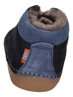 KOEL Barefoot Lauflernschuhe - AVA BIO NUBUK LAMBSWOOL blue-4