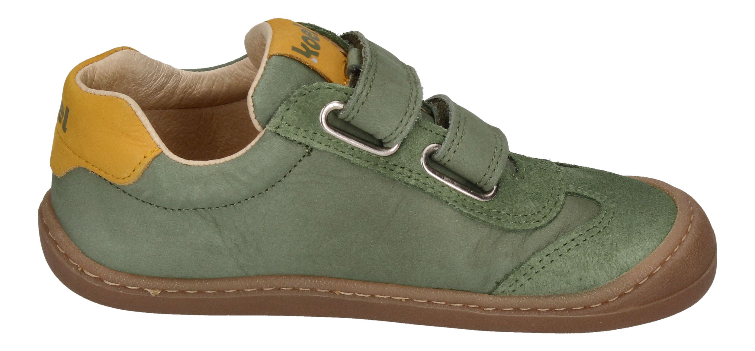 KOEL Barefoot Kinderschuhe Sneakers BANI LEATHER olive