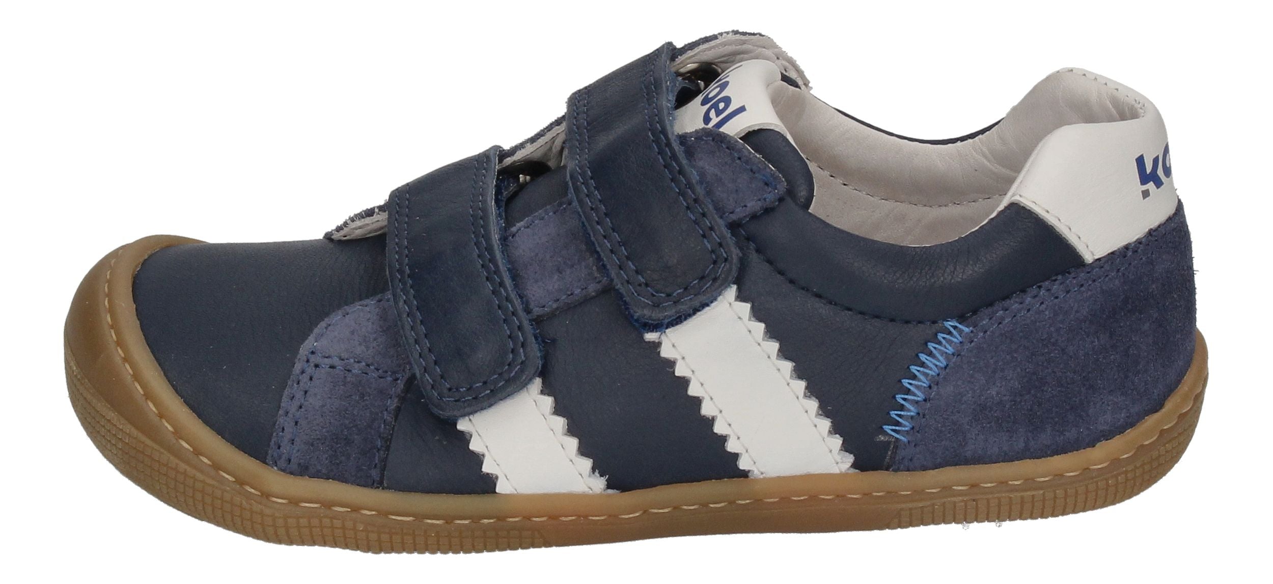 KOEL Barefoot Kinderschuhe - Sneakers DENIS NAPPA blue-1