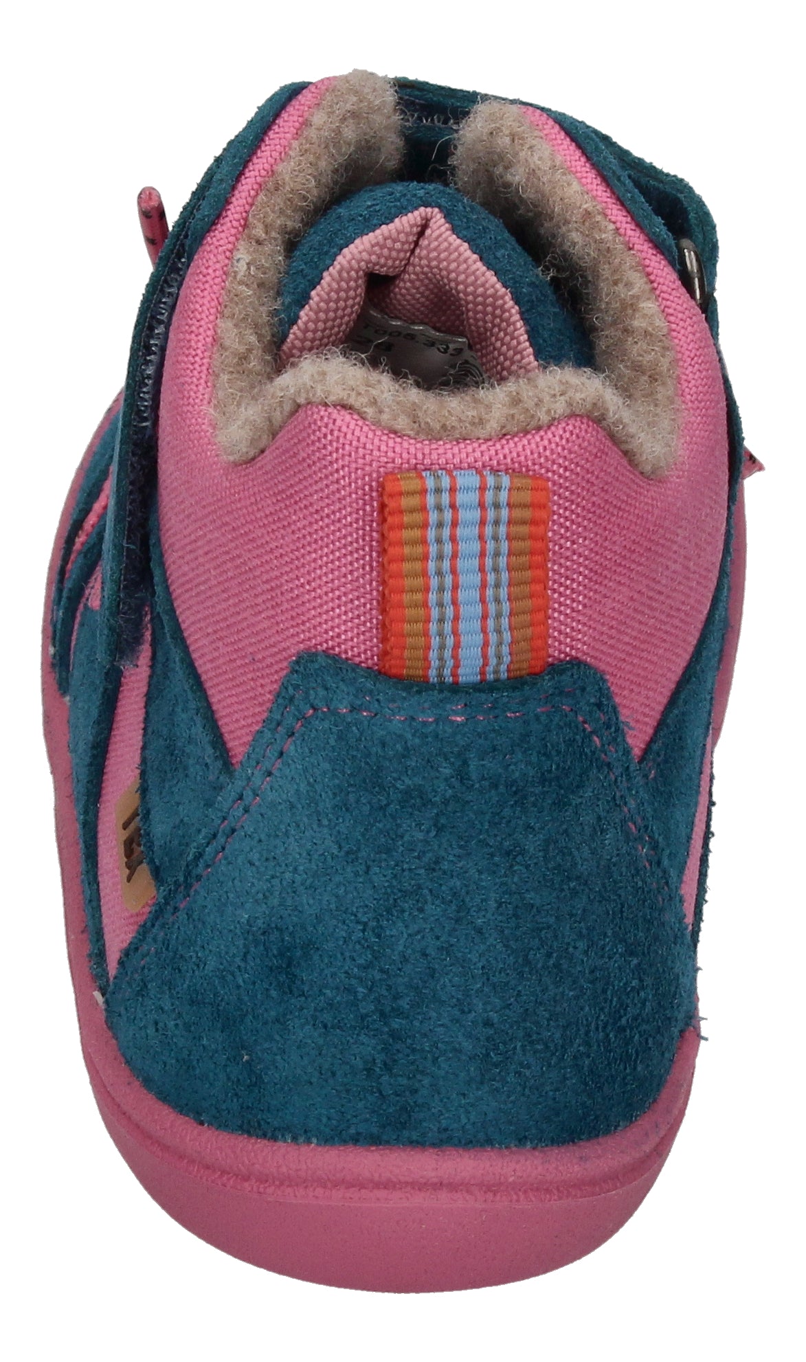 KOEL gefütterte Barefoot Kinderschuhe BEAU WOOL - fuchsia