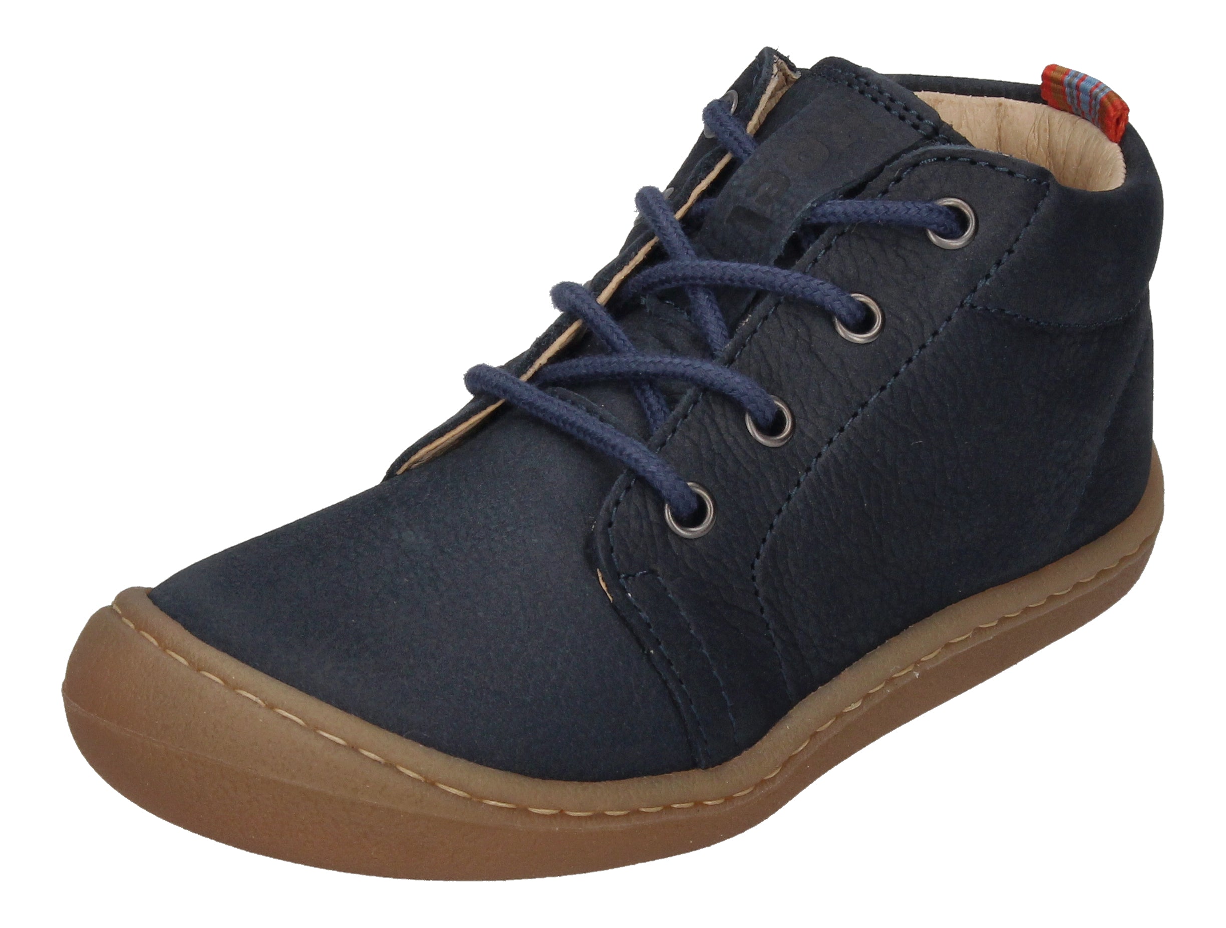 KOEL Barefoot Kinderschuhe - Booties BEN M LEATHER - blue