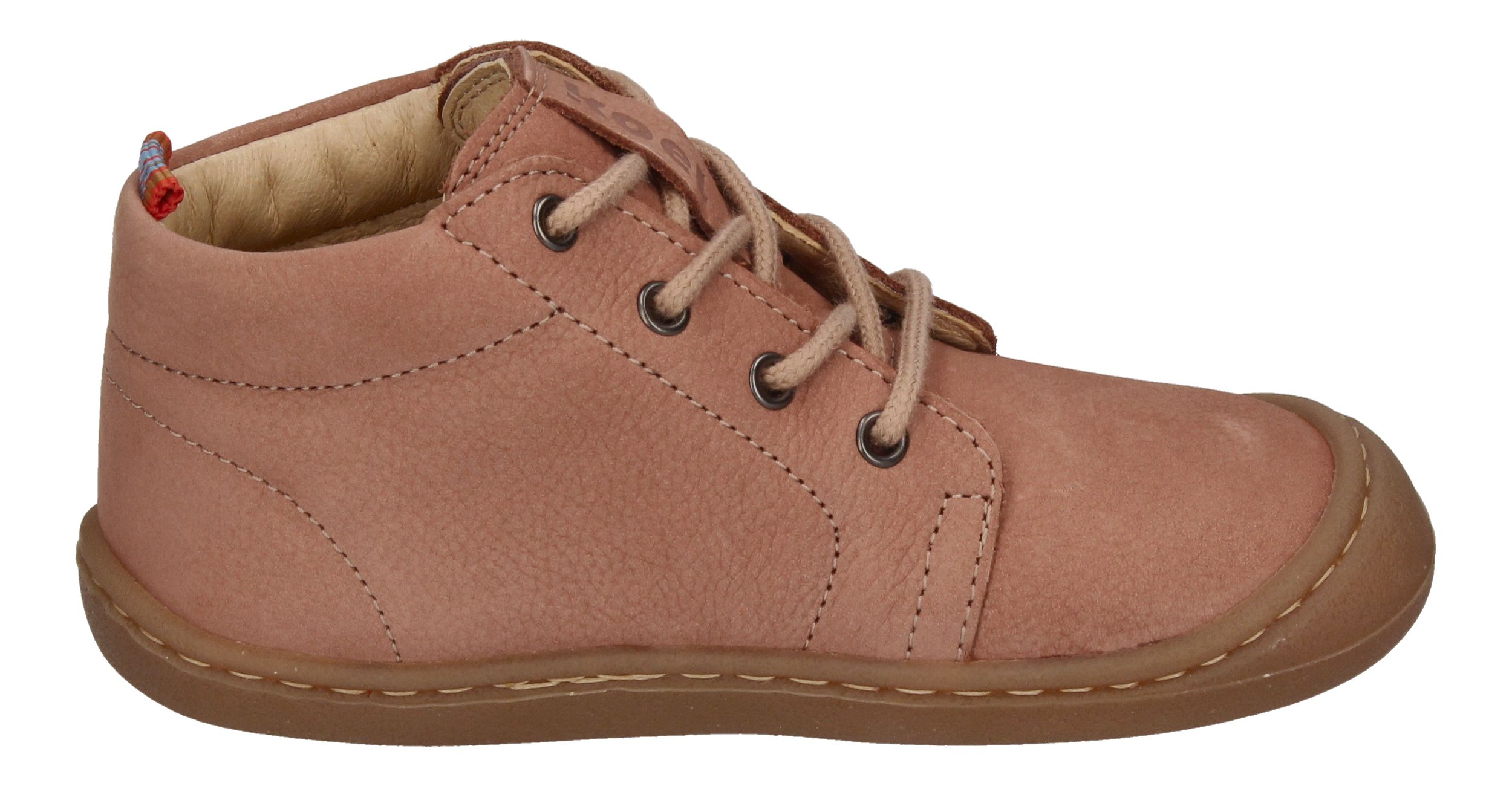 KOEL Barefoot Kinderschuhe - Booties BEN M LEATHER - old pink