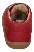 KOEL Barefoot Kinderschuhe - Booties BEN M LEATHER - red