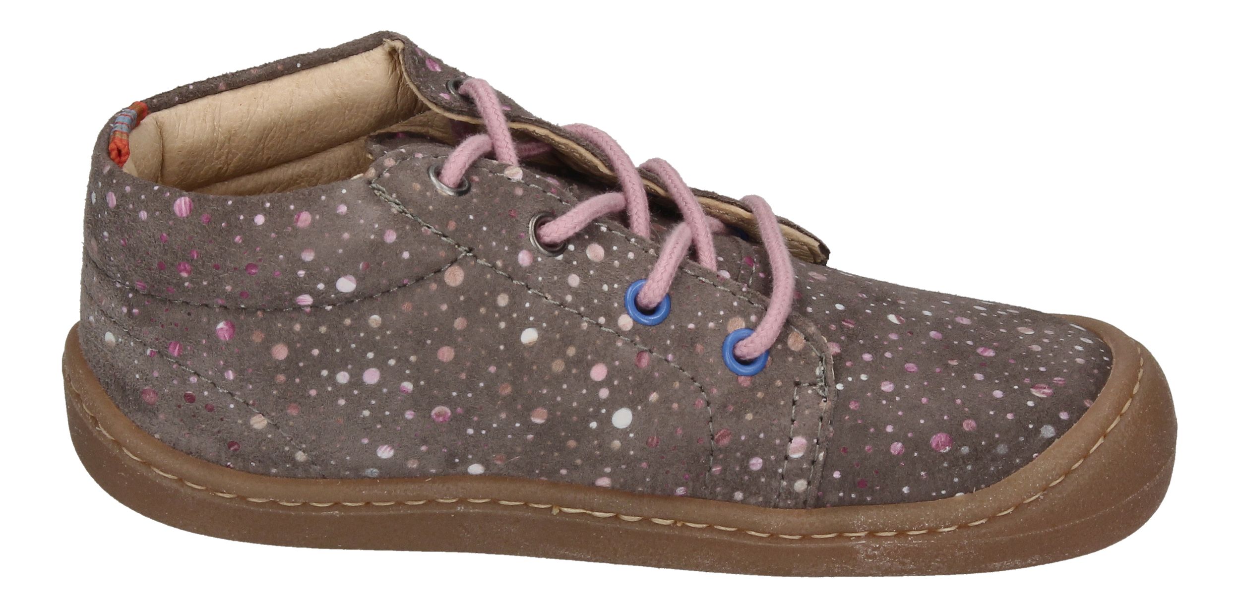 KOEL Barefoot Kinderschuhe BEN Suede Fantasy - grey-3
