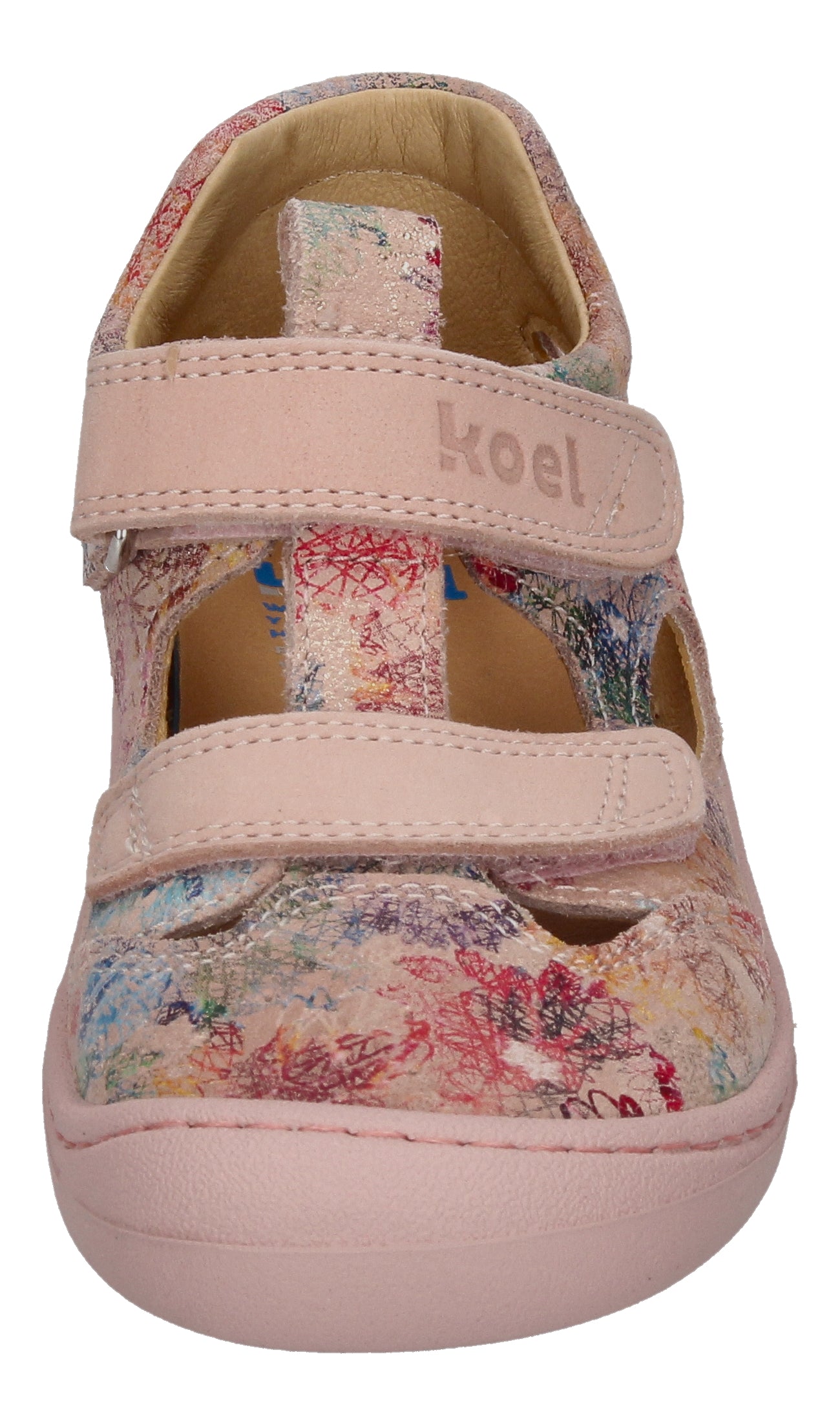 KOEL Barefoot Kinderschuhe - BEP FANTASY - nude flowers-2
