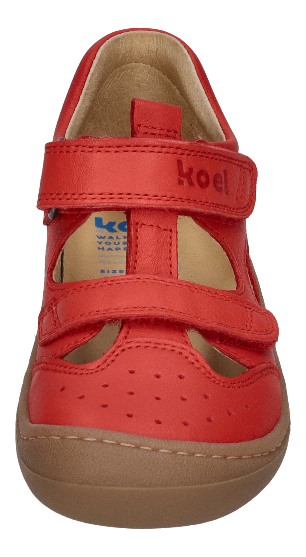 KOEL Barefoot Kinderschuhe - BEP NAPPA - rot