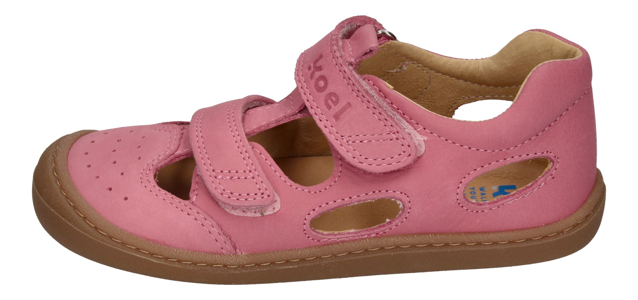 KOEL Barefoot Kinderschuhe - BEP NAPPA - fuchsia-1