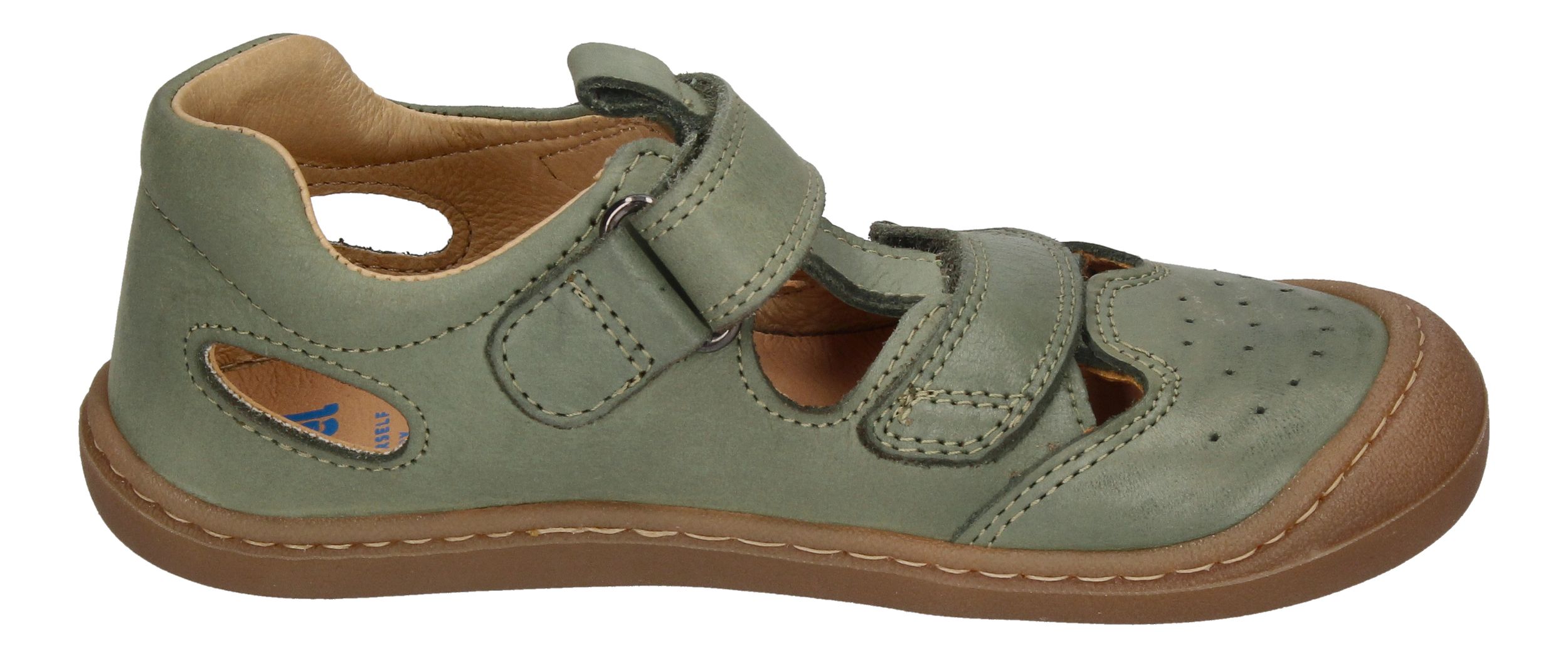 KOEL Barefoot Kinderschuhe - BEP NAPPA - olive-3