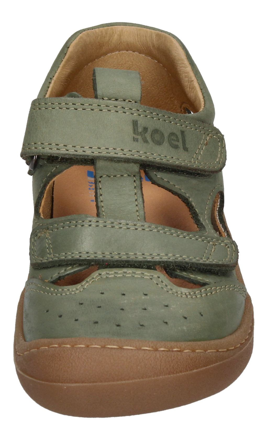KOEL Barefoot Kinderschuhe - BEP NAPPA - olive-2