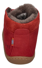KOEL Barefoot Lauflernschuhe - BILL 2.0 LAMBSWOOL red